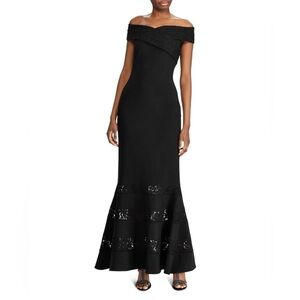 NWT Ralph Lauren Claudinah Off the shoulder gown